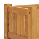 Houten verhoogde plantenbak in massief teakhout voor tuindecoratie - Bloempotten & plantenbakken