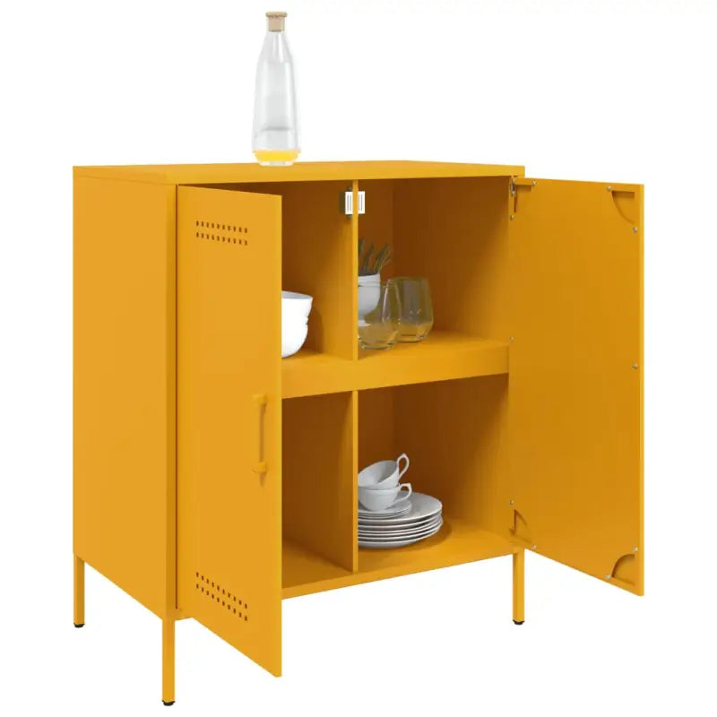 Industriële dressoir met stevig staal voor woon en slaapkamer - Dressoirs & buffetkasten