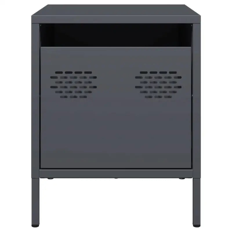 Industriële nachtkastjes van koudgewalst staal voor een tijdloos interieur - Nachtkastjes