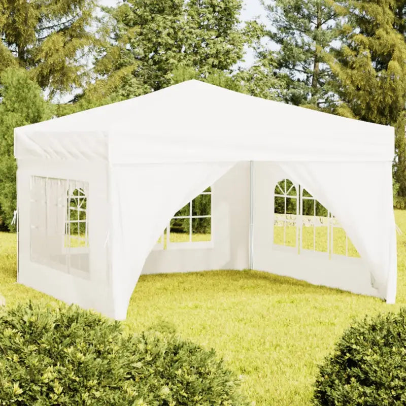 Inklapbare partytent met 210D Oxford stof voor buitenevenementen - Wit / 3 x 3 m / 1 - Partytenten & prieëlen