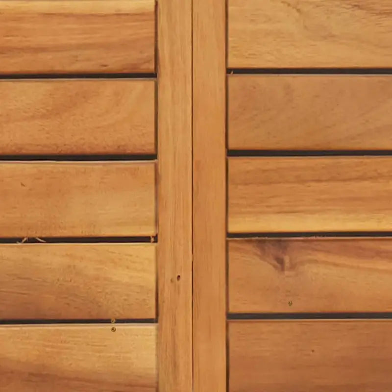 Inklapbare tuinstoel set van massief acaciahout met olieafwerking - Tuinsets