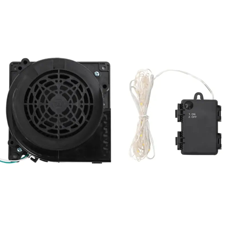 Kerstverlichting met ingebouwde ventilator voor een feestelijk tuinzicht - Kerstverlichting