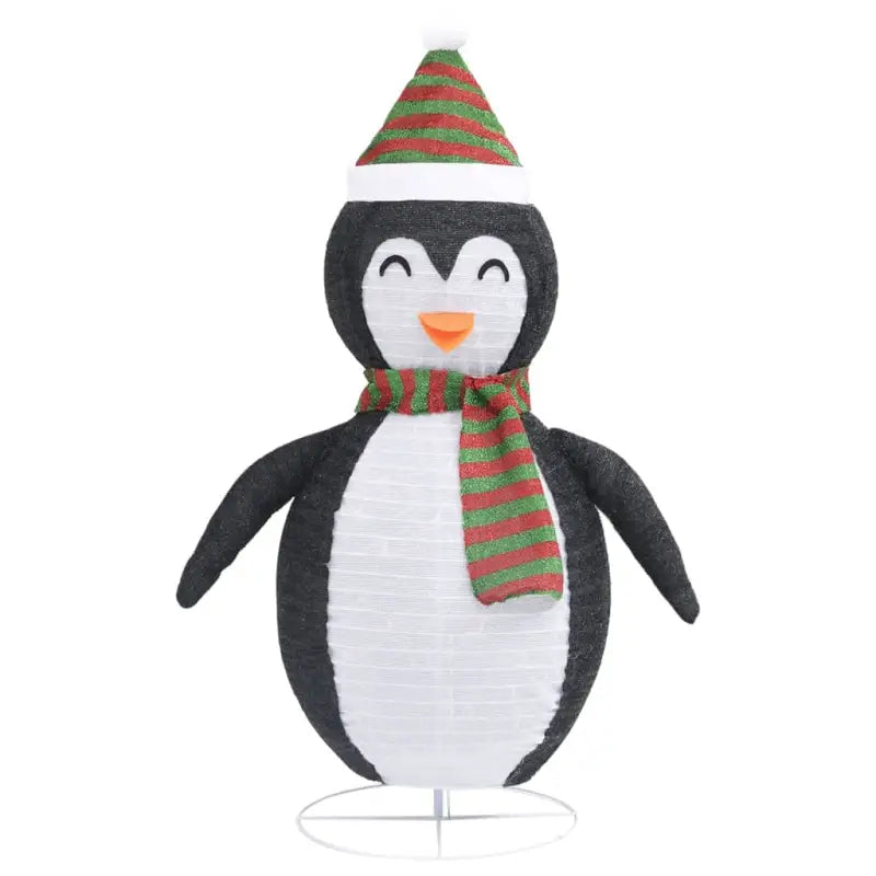 Kerstverlichting Pinguïn met Dikke Stof en Lange Verlengkabel - 120 cm / 1 - Kerstverlichting