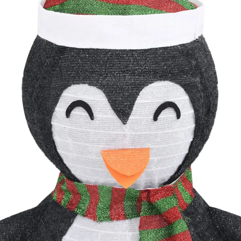 Kerstverlichting Pinguïn met Dikke Stof en Lange Verlengkabel - 120 cm / 1 - Kerstverlichting
