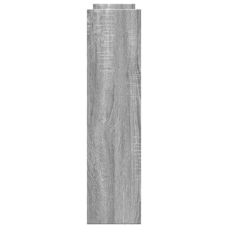 Keukentrolley van bewerkt hout in grijs Sonoma eikenstijl - Keukentrolleys