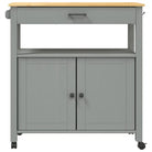 Keukentrolley van massief grenenhout met vintage uitstraling - Keukentrolleys