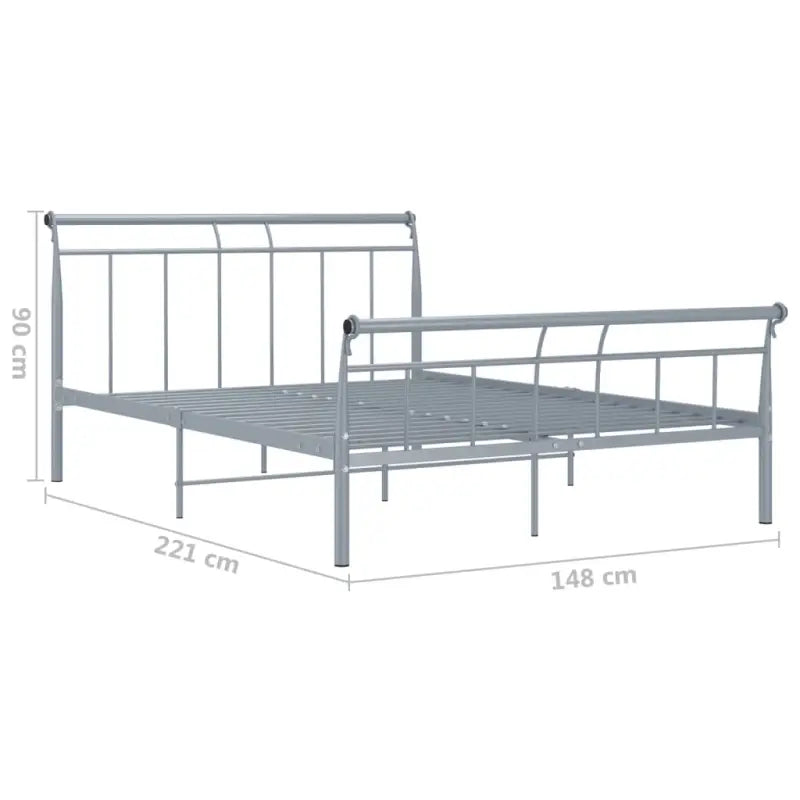 Klassiek bedframe van gepoedercoat metaal voor een stijlvolle slaapkamer - Bedden & bedframes