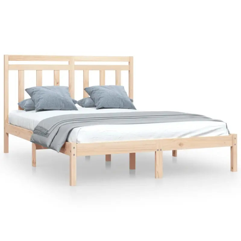 Klassiek bedframe van massief grenenhout voor een tijdloze slaapkamerstijl - Bedden & bedframes