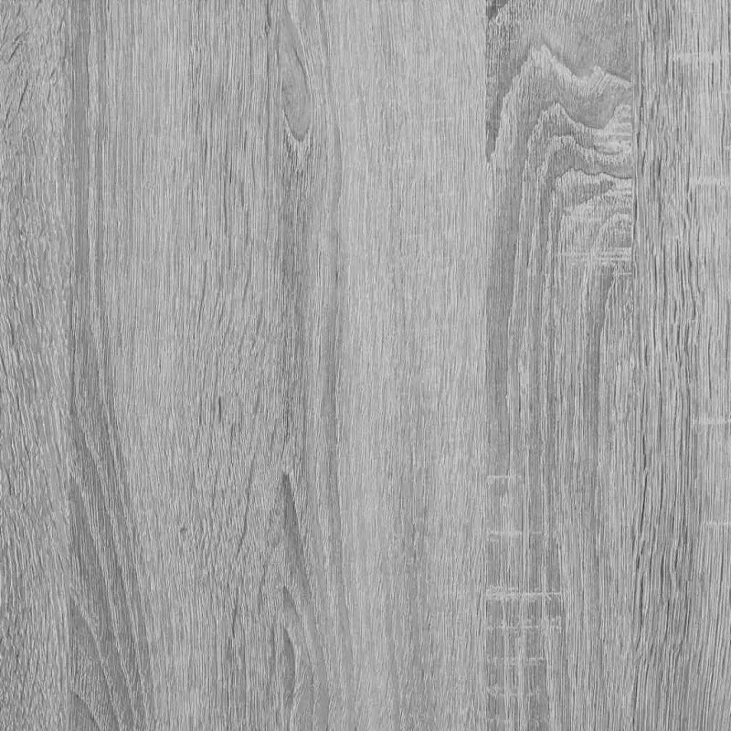 Klassiek dressoir in grijs Sonoma van bewerkt hout - Dressoirs & buffetkasten