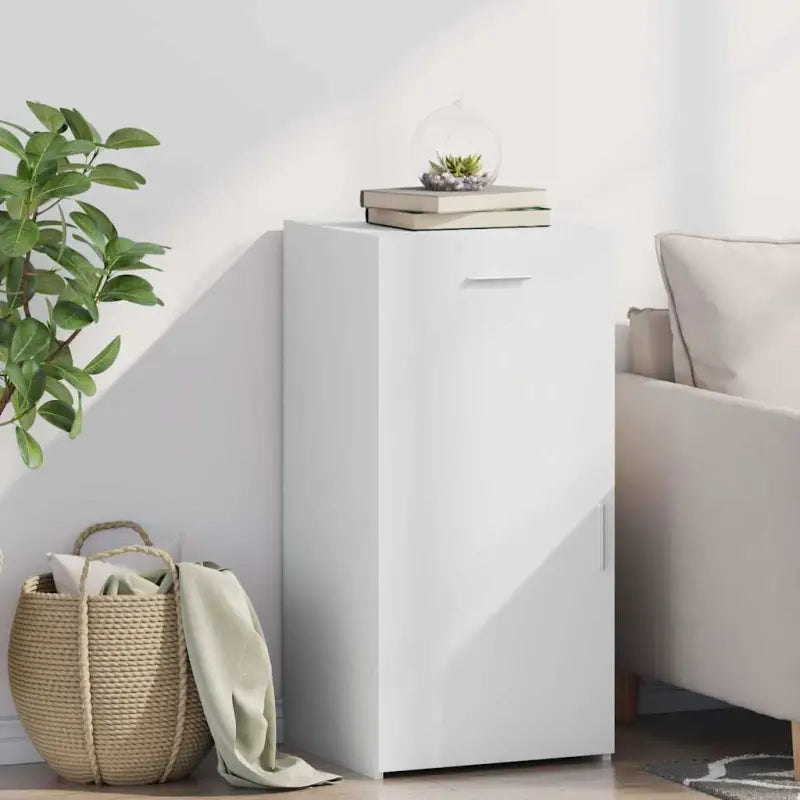 Klassiek dressoir in grijs Sonoma van bewerkt hout - Wit / 1 - Dressoirs & buffetkasten