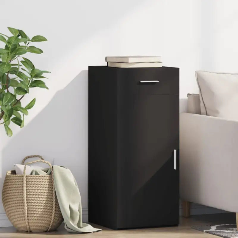 Klassiek Dressoir van Behandeld Bewerkt Hout voor een Elegante Woonstijl - Zwart / 1 - Dressoirs & buffetkasten