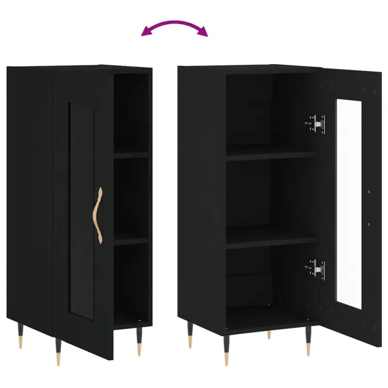 Klassiek dressoir van bewerkt hout met tijdloze uitstraling - Dressoirs & buffetkasten