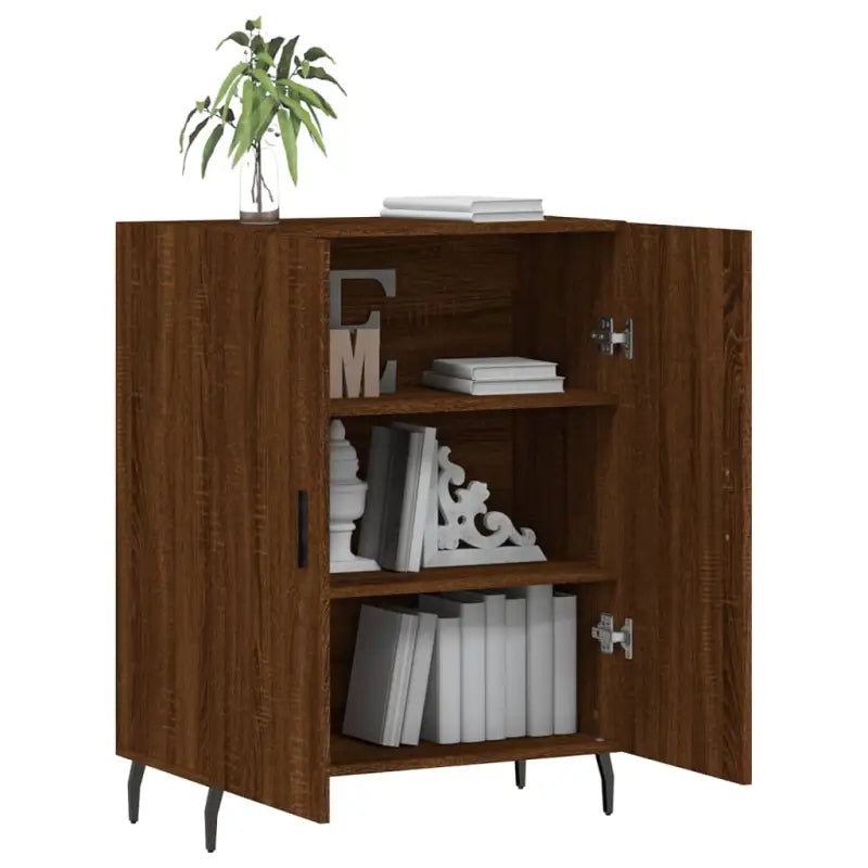 Klassiek dressoir van bewerkt hout met tijdloze uitstraling - Dressoirs & buffetkasten