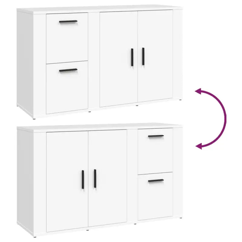 Klassiek dressoir van bewerkt hout met tijdloze uitstraling - Dressoirs & buffetkasten