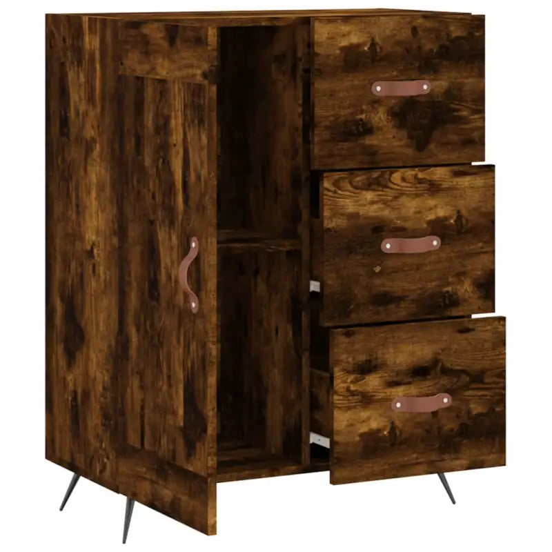 Klassiek dressoir van bewerkt hout met tijdloze uitstraling - Dressoirs & buffetkasten