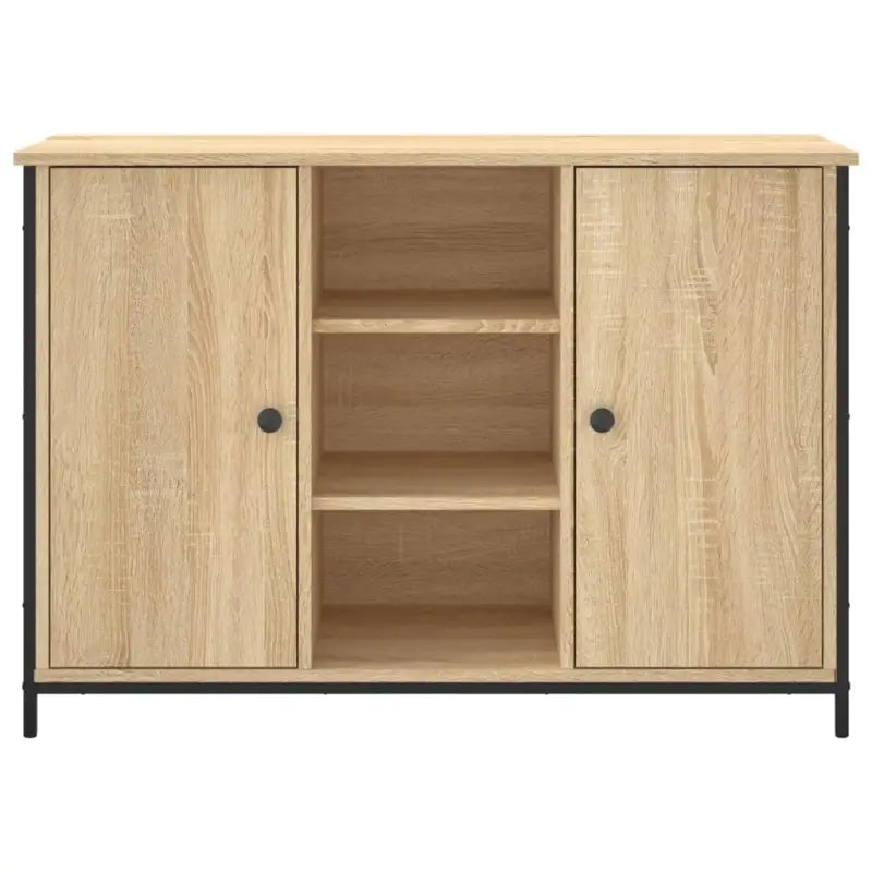 Klassiek dressoir van bewerkt hout met verstelbare poten - Dressoirs & buffetkasten