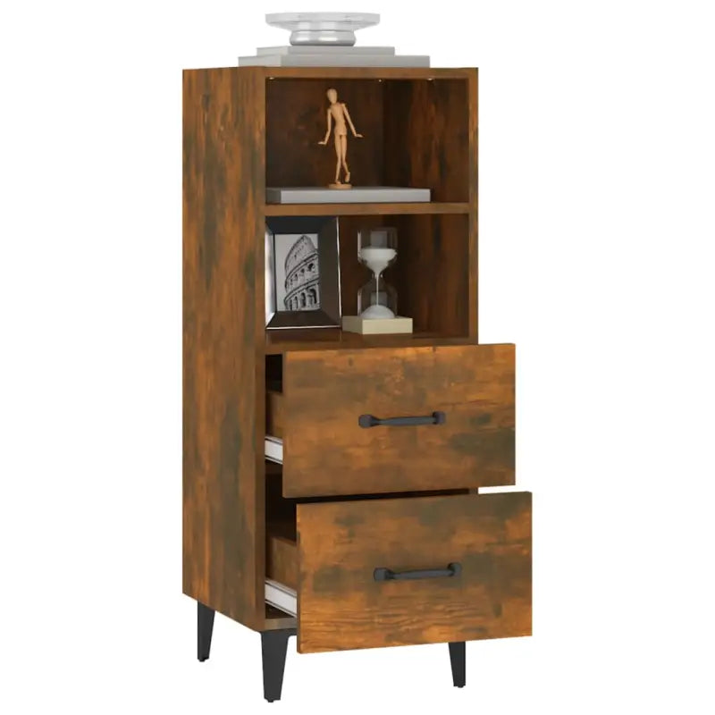 Klassiek dressoir van bewerkt hout voor een elegante en praktische woonkamer - Dressoirs & buffetkasten