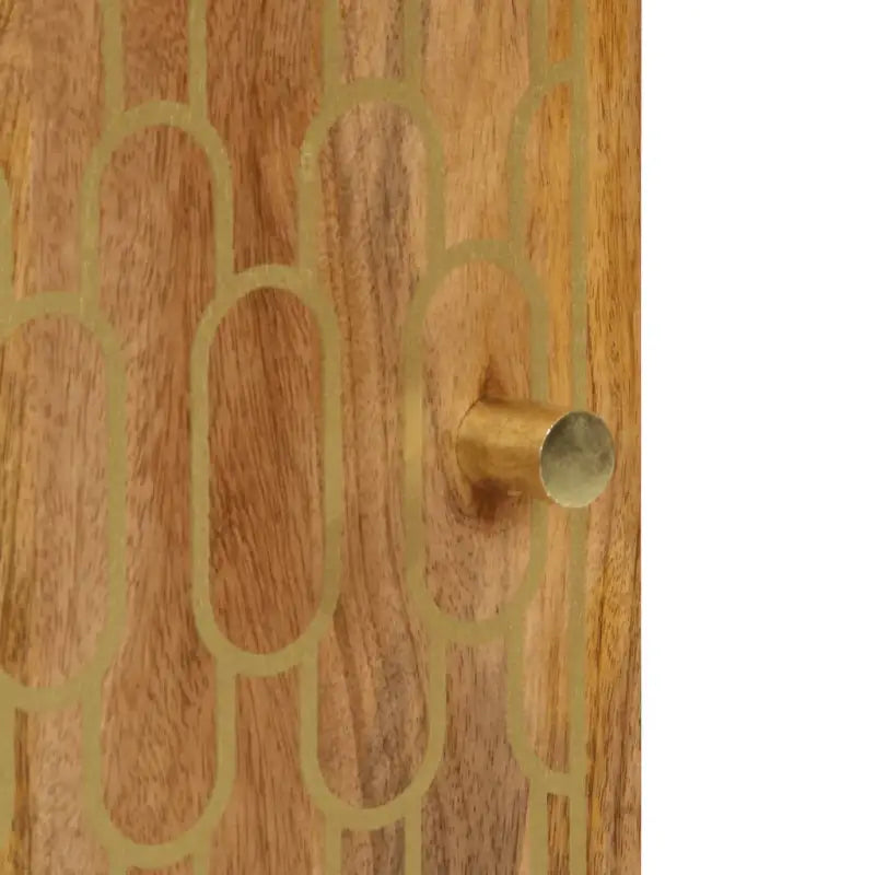 Klassiek dressoir van massief mangohout met houten poten - Dressoirs & buffetkasten