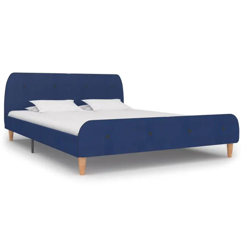 Klassiek en elegant bedframe voor een stijlvolle slaapkamer - Blauw / 180 x 200 cm - Bedden & bedframes