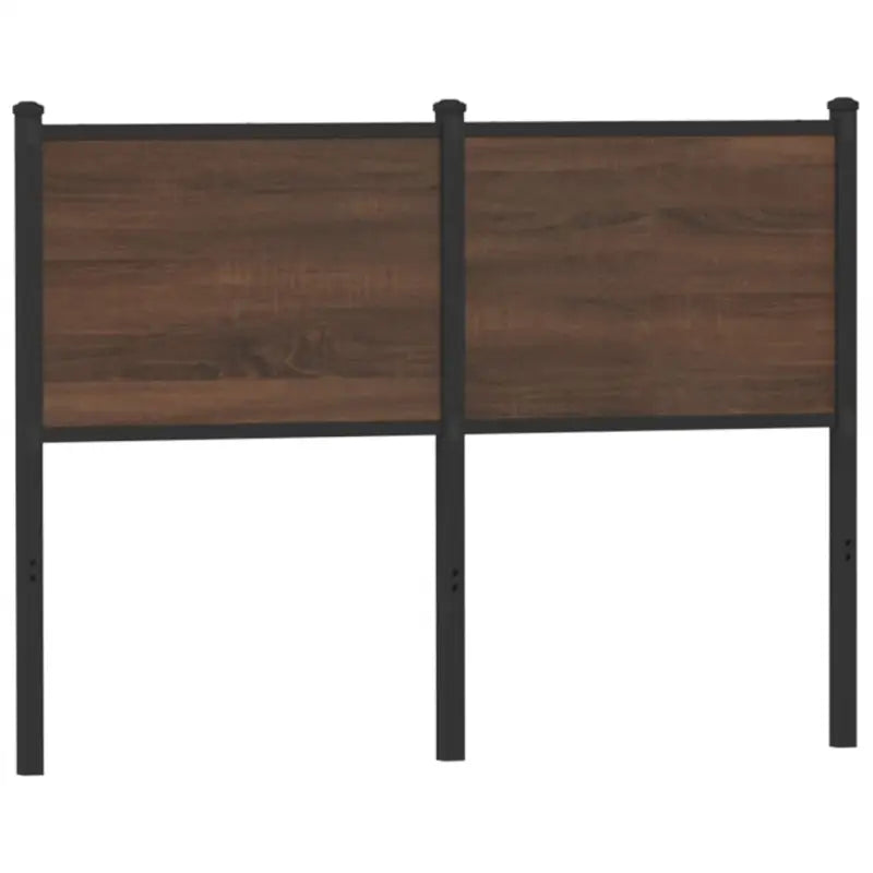 Klassiek hoofdbord van bewerkt hout voor een stijlvolle slaapkamer - bruin eikenkleur / 120 cm / 1 - Hoofdborden