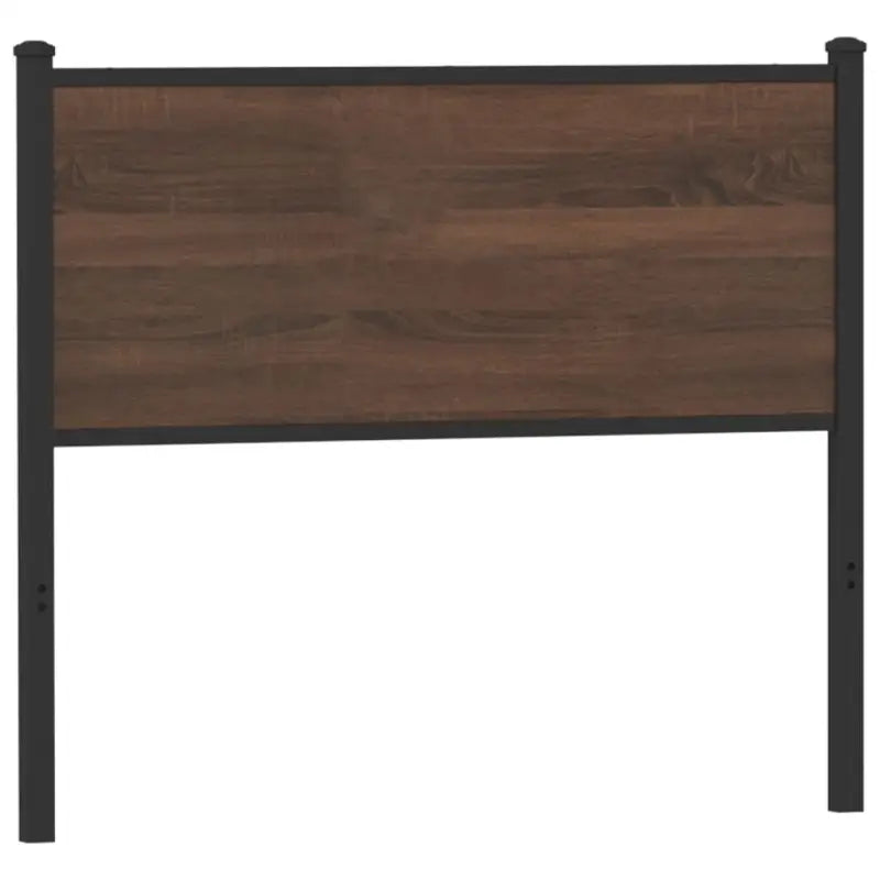 Klassiek hoofdbord van bewerkt hout voor een stijlvolle slaapkamer - bruin eikenkleur / 100 cm / 1 - Hoofdborden