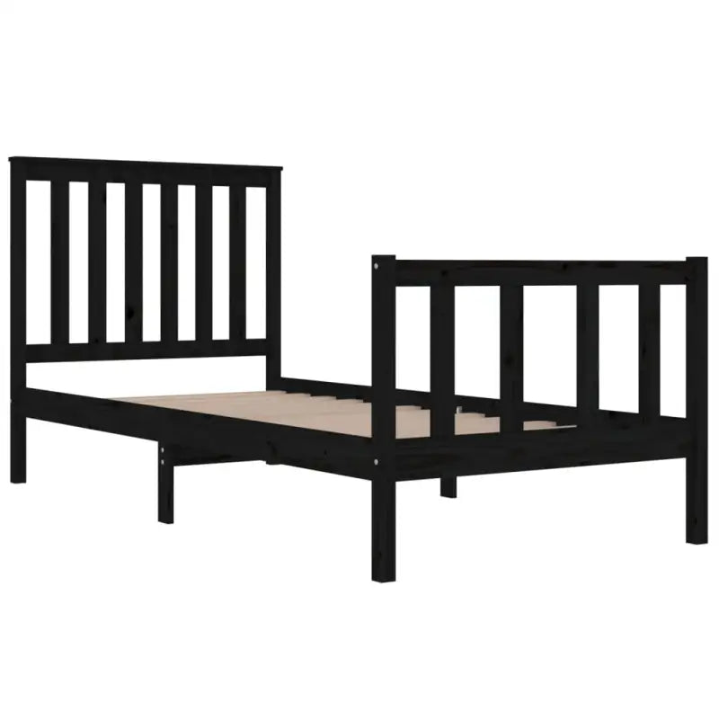 Klassiek houten bedframe van massief grenenhout met levering bevat - Bedden & bedframes