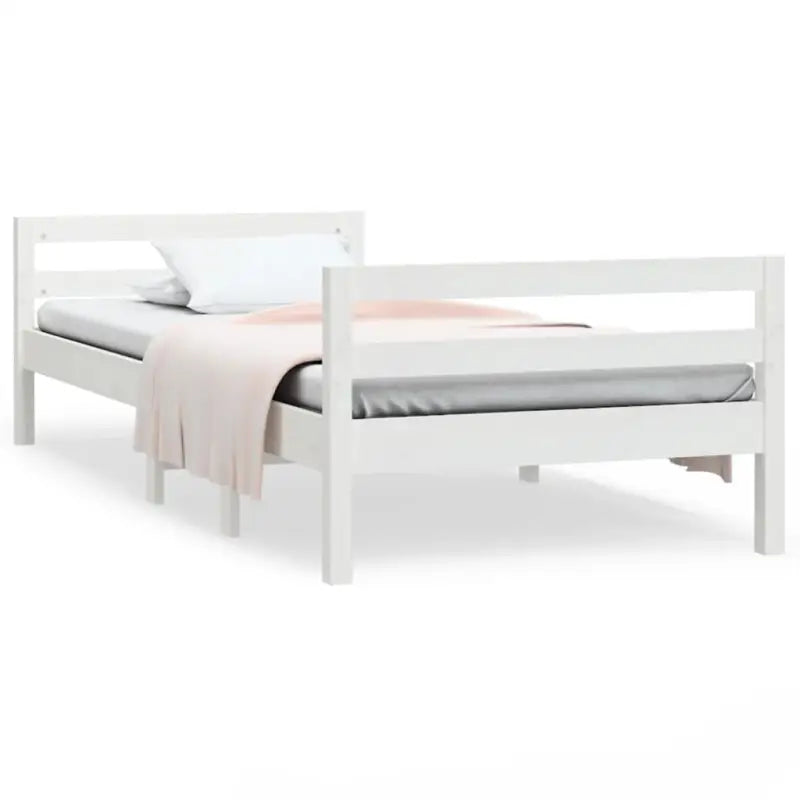 Klassiek houten bedframe van massief grenenhout voor een stijlvolle slaapkamer - Bedden & bedframes