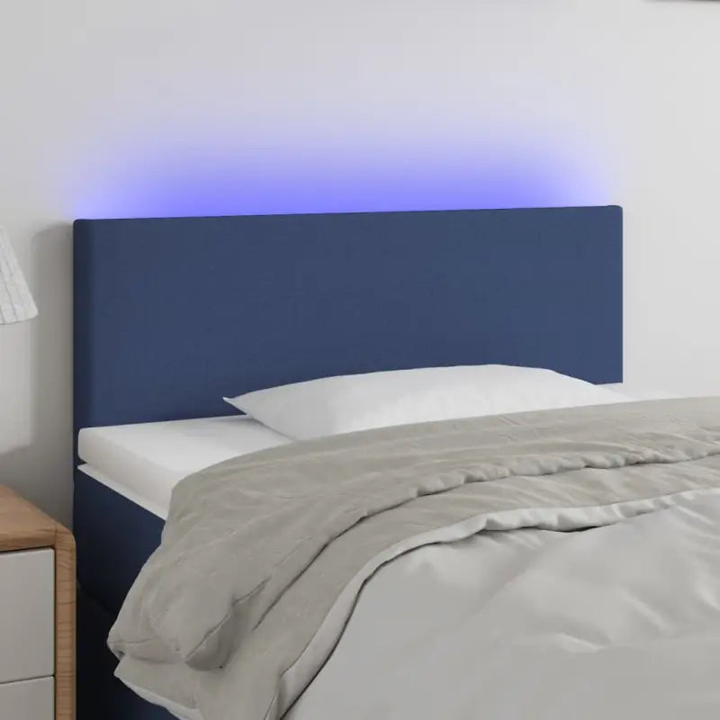 Klassiek LED Hoofdbord voor een Modern en Stijlvol Beddroom</assistant - Blauw / 80 x 5 x 78/88 cm / 1 - Hoofdborden