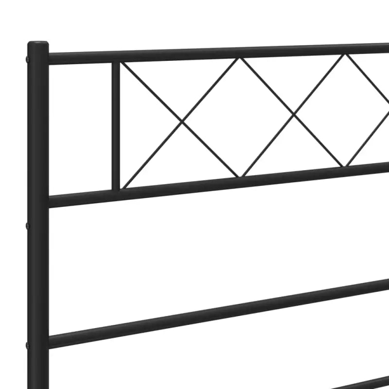 Klassiek metalen bedframe met metalen latten en extra opbergruimte - Bedden & bedframes