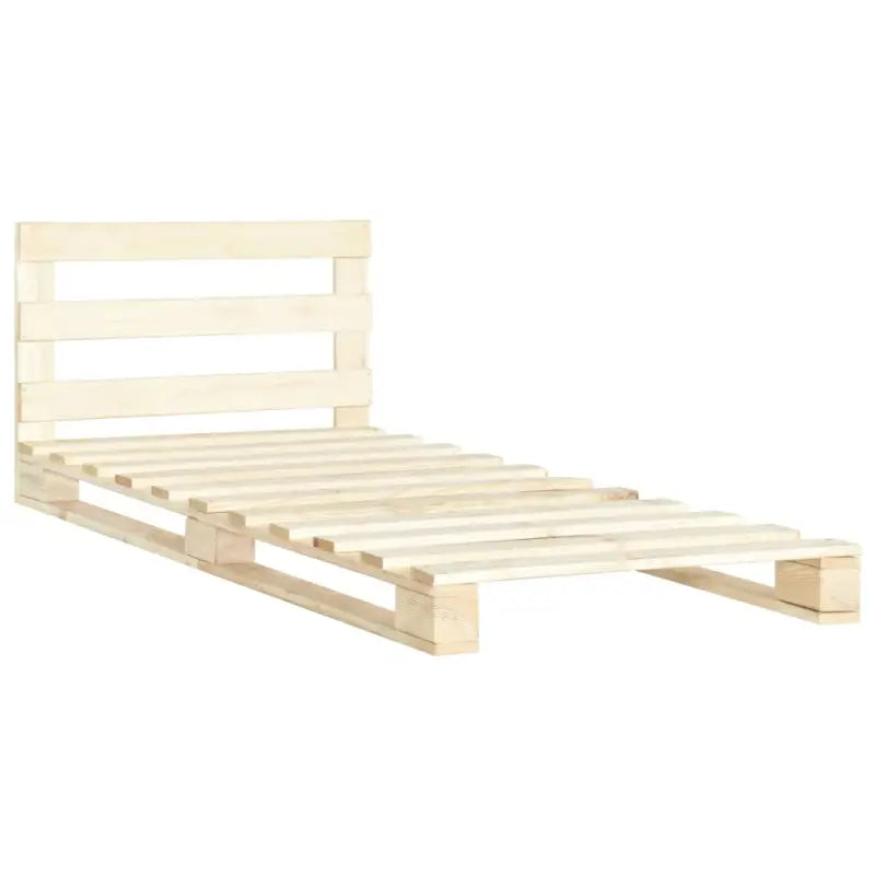 Klassiek palletbed gemaakt van massief grenenhout voor elke slaapkamer - Bedden & bedframes