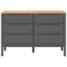 Klassieke commodes met massief grenenhout en houten poten - Commodes & ladekasten