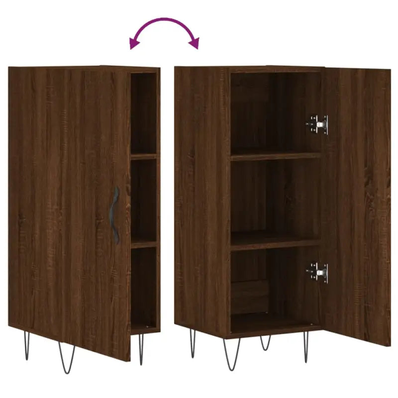 Klassieke dressoir van bewerkt hout met tijdloze uitstraling - Dressoirs & buffetkasten