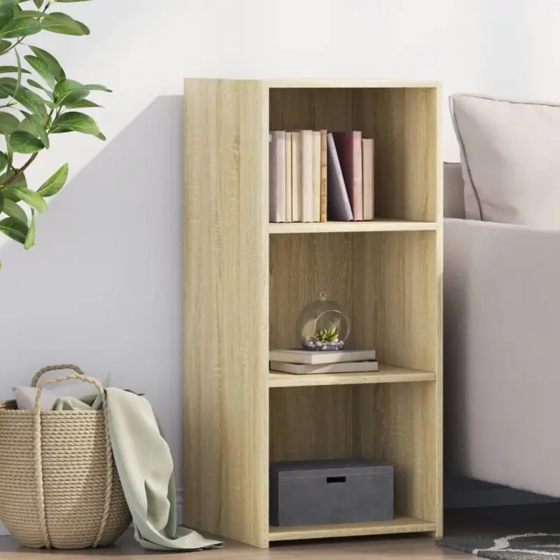 Klassieke dressoir van bewerkt hout voor een stijlvolle uitstraling - Sonoma eiken / 1 - Dressoirs & buffetkasten