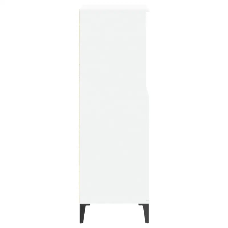 Klassieke hoge kast van bewerkt hout voor een stijlvolle inrichting - Dressoirs & buffetkasten