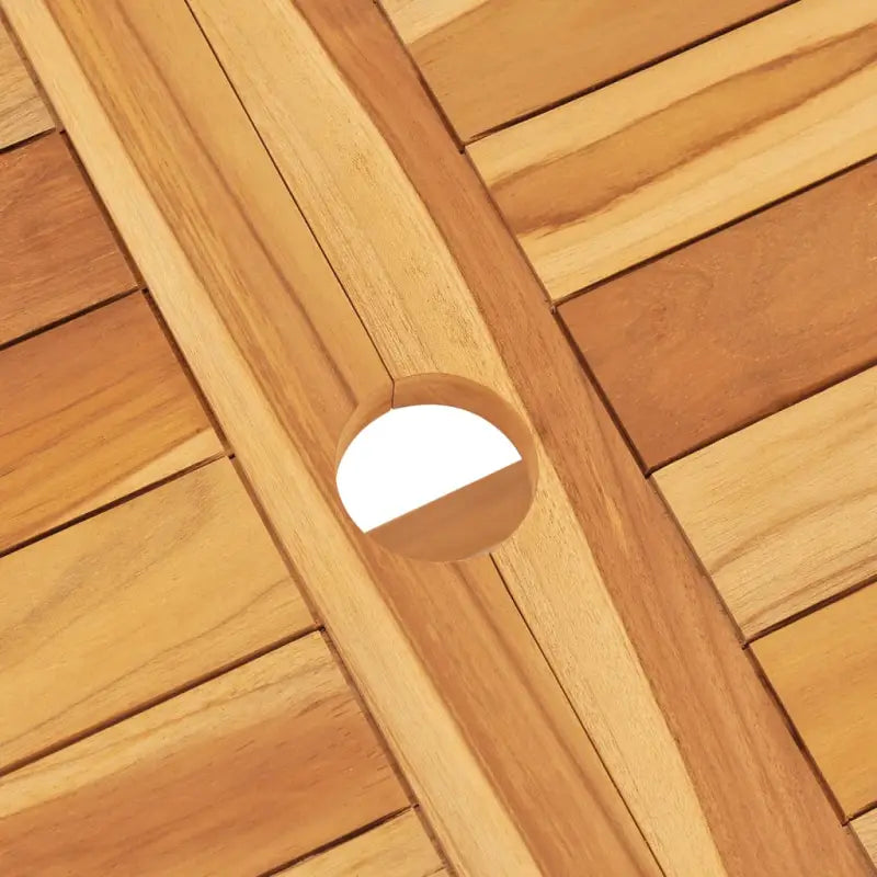 Klassieke tuinset van massief teakhout voor een comfortabele ervaring - Tuinsets