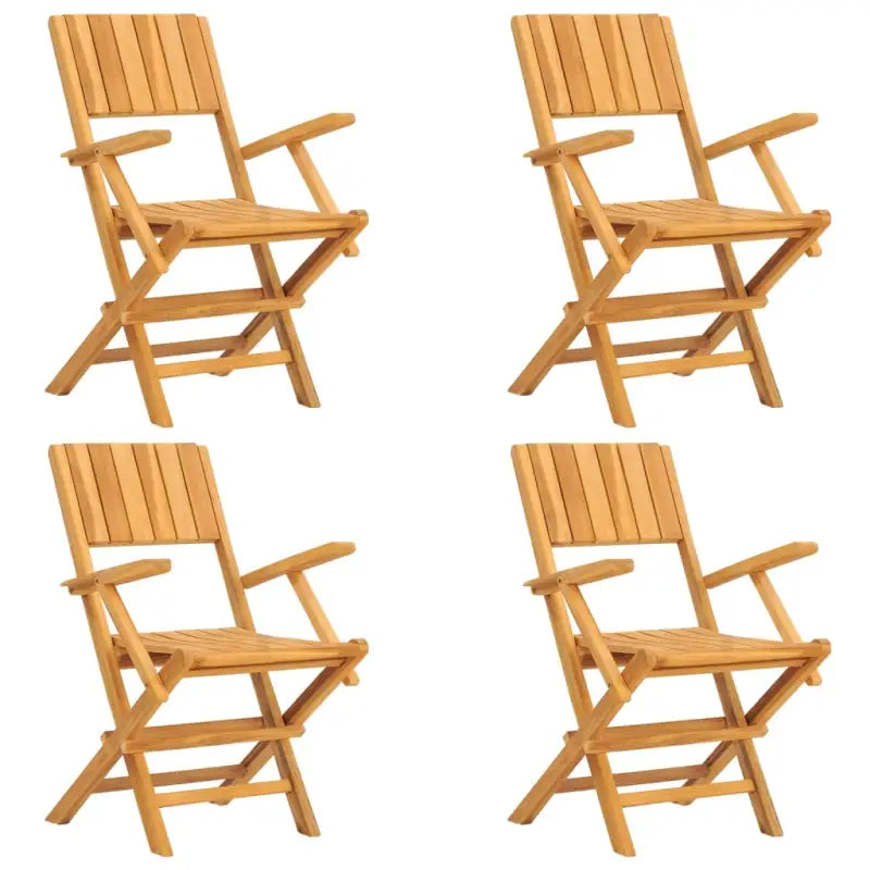 Klassieke tuinset van massief teakhout voor een comfortabele ervaring - Tuinsets