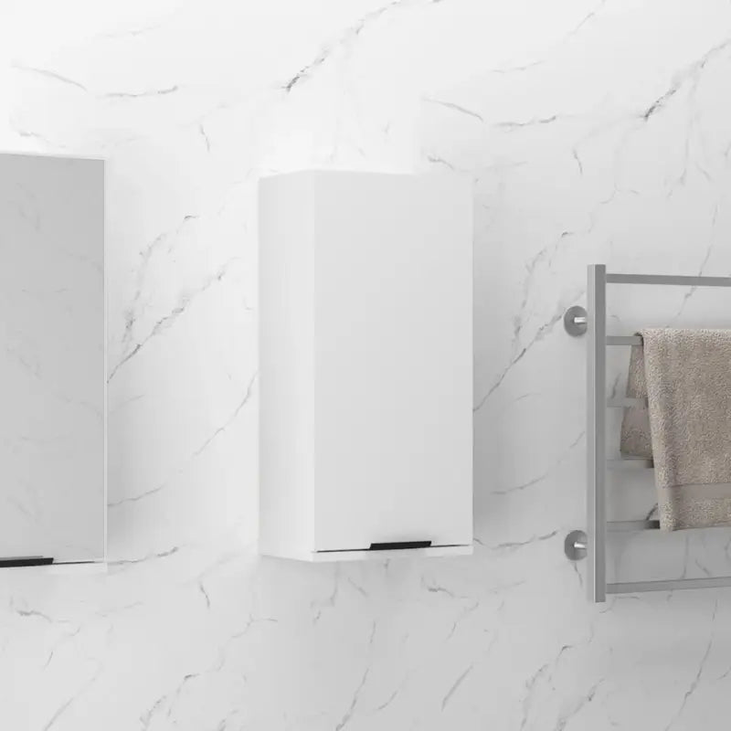 Klassieke wandbadkamerkast voor een opgeruimde uitstraling - Wit / 1 - Badkamerkaptafels