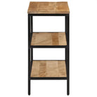 Klassieke wandtafel van massief mangohout voor in huis - Bijzettafels