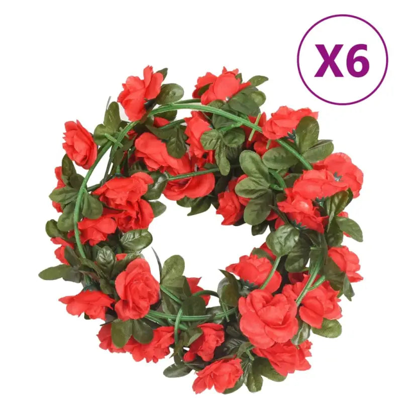 Kransen en slingers met bloemen voor een romantische kerstsfeer - Kransen en slingers