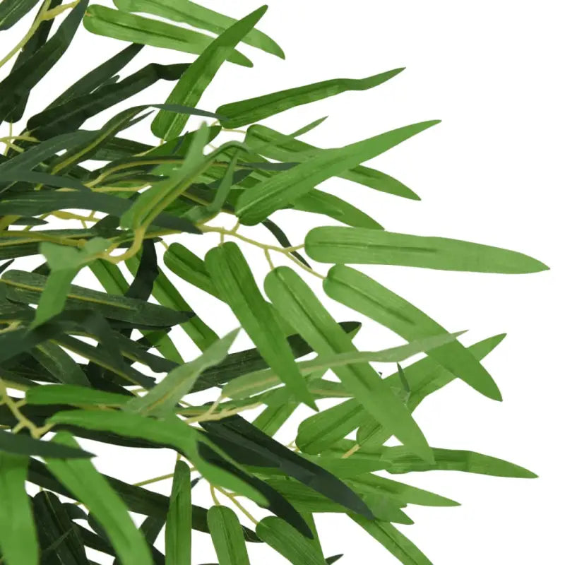 Kunstbamboe plant met kunststof pot voor huis en kantoor decoratie - Kunstplanten