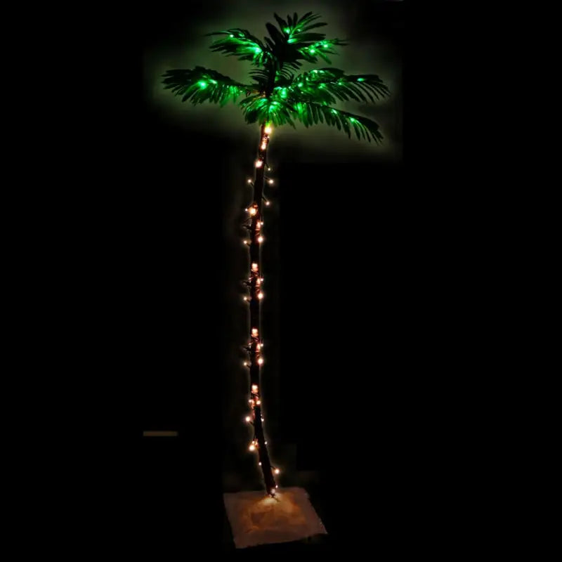 LED Kerstboom met jute stof en warme witte LED-verlichting - Kerstbomen