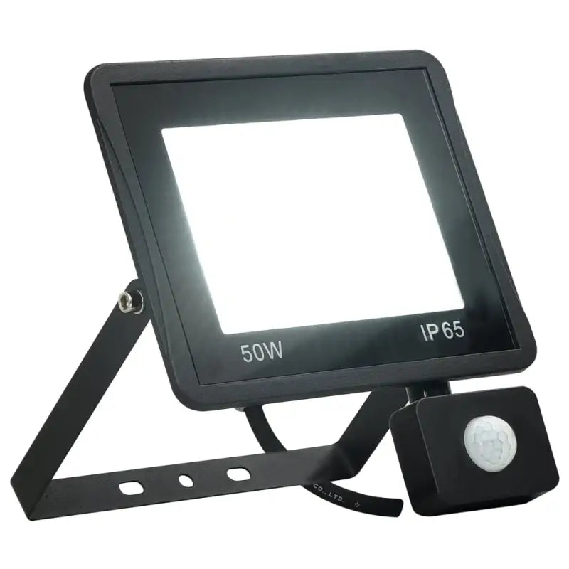 LED-spotlight met sensor voor tuin oprit en veranda - Koudwit / 1 / 50 w - Schijnwerpers & spotlights