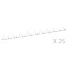 Levering bevat 25 muurspikes voor extra veiligheid en afschrikking - Grondankers