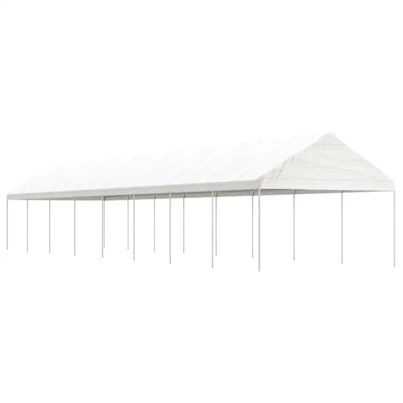 Lichte Partytent met Dak voor Buitengebruik in Kunststof - 17.84 x 4.08 x 3.22 m / 1 - Partytenten & prieëlen