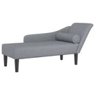 Lichtgrijs materiaal chaise longue voor ultiem comfort in de tuin - Chaises longues