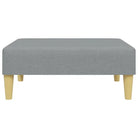 Lichtgrijs materialen slaapbank met vulling en montage vereist - Banken