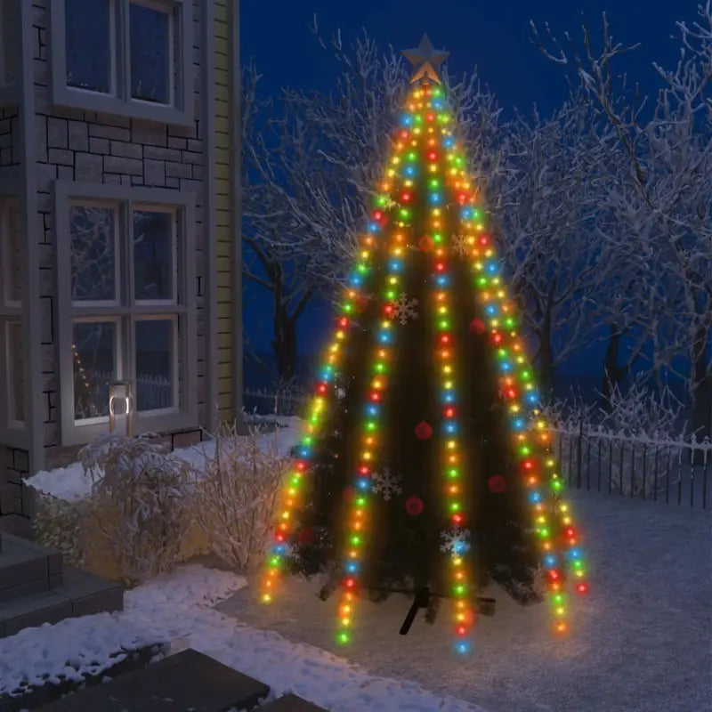 Lichtslangen voor zowel binnen als kerstboom versiering met energiezuinige LED’s - Multikleur / 400 cm / 1