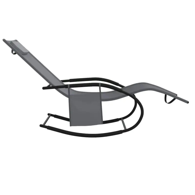 Ligstoel met afneembaar zijvak en gepoedercoat staal voor ultiem comfort - Ligstoelen