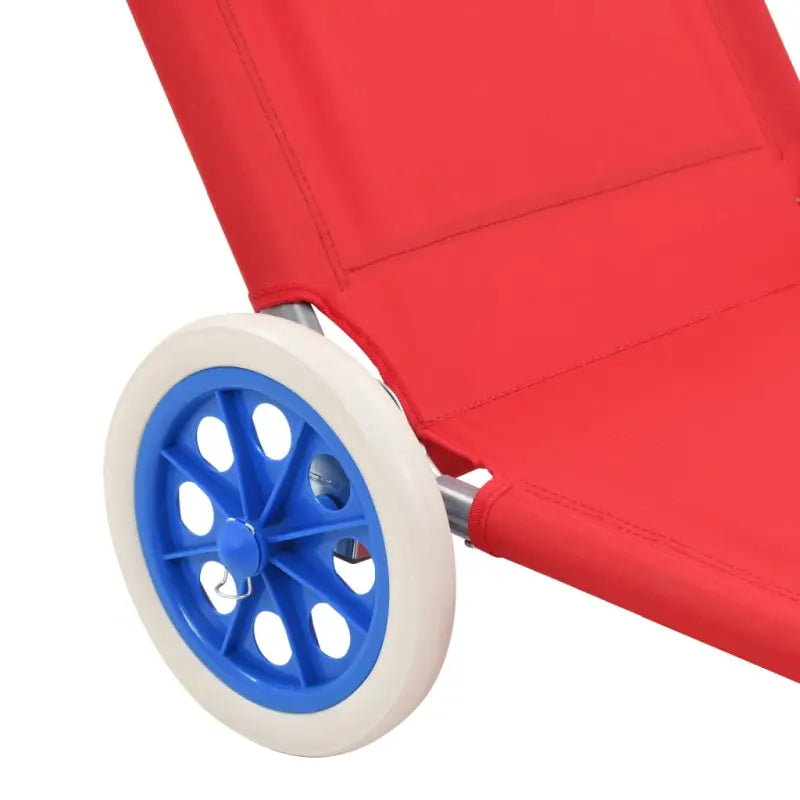 Ligstoel met verstelbare luifel van gepoedercoat staal voor ultiem comfort - Ligstoelen