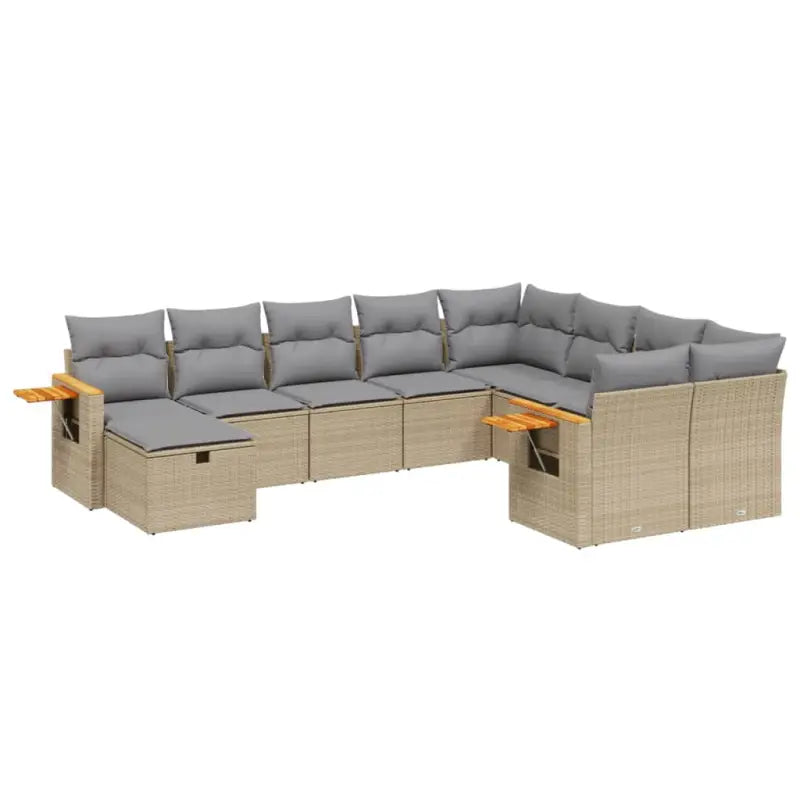 Lounge Tuinset met beige materiaal en waterdichte tas - Tuinsets